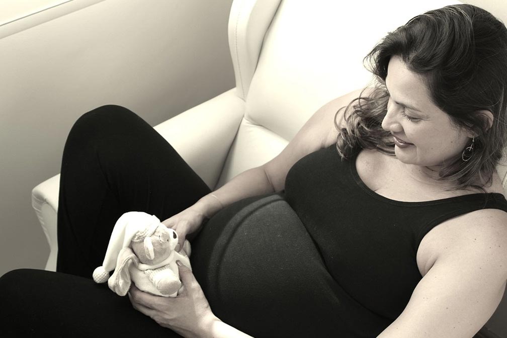 孕婦和玩偶 孕婦和玩偶